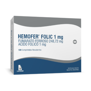 HEMOFER FOLIC 1 mg
