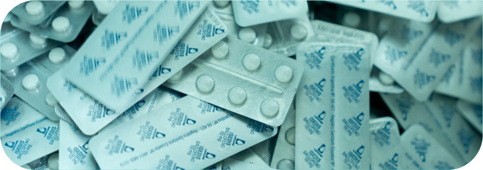 Blisters de medicamentos